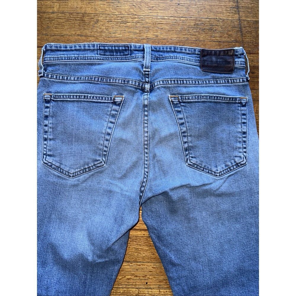 AG Adriano Goldschmied Skinny Mid/ Light Washed Denim 34R - Picture 8 of 8